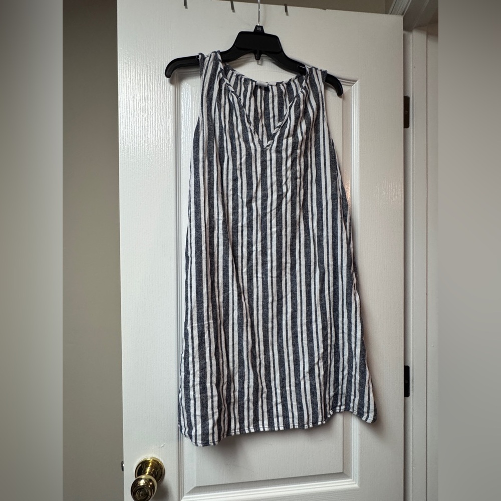 GAP Black and White Striped Women's Skirt